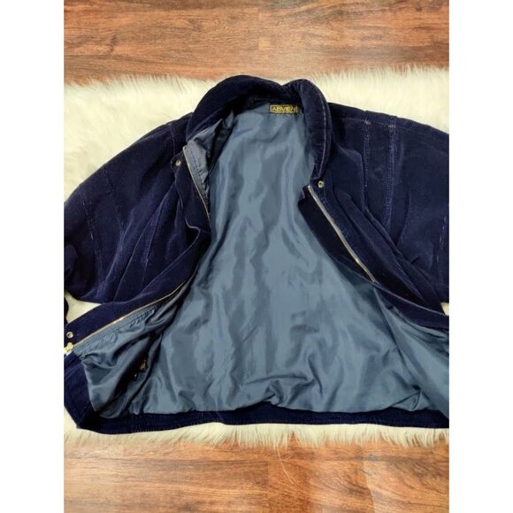 Abvien 100% Cotton Long Sleeve Corduroy Sweater & Pants 2 Pcs Blue Women"s L VTG - Picture 8 of 16